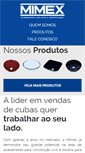 Mobile Screenshot of mimex.com.br
